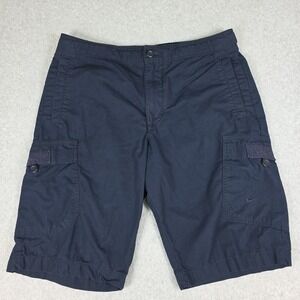 Nike Capri Pants Women's M 8-10 Blue Crop The Athletic Department Hiking/Outdoor